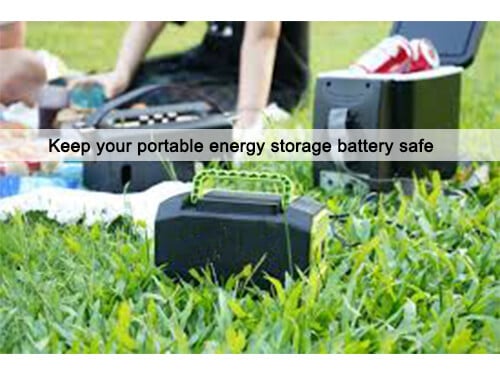 Introduction and test of portable energy storage battery